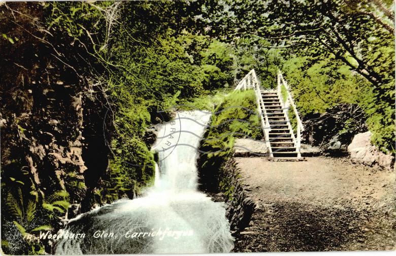 Woodburn Glen, Carrickfergus Postcards Ireland