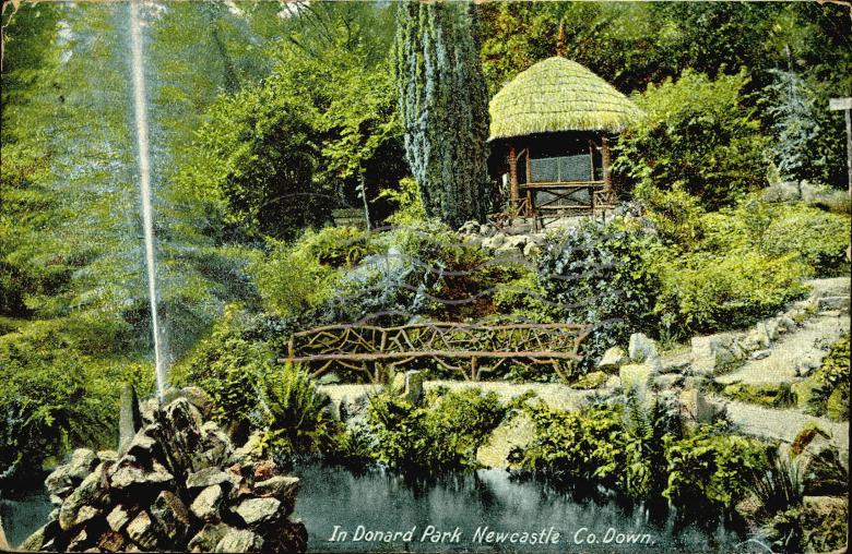 In Donard Park, Newcastle, Co. Down. Postcards Ireland